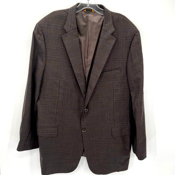 Hickey Freeman NY men’s Traveler Loro Piana Rain System wool sport coat blazer